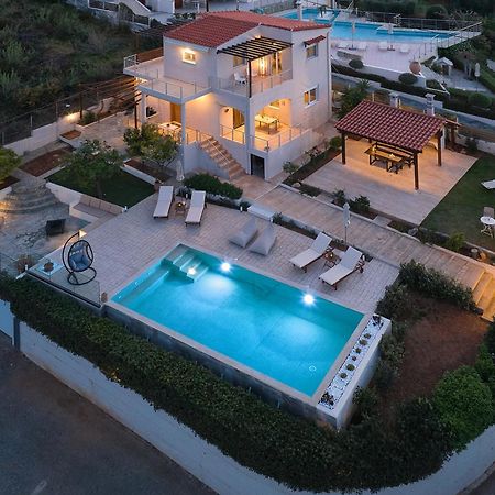 Spacious Villa With Private Eco-Pool And Panoramic Sea View อาเยีย เปลาเยีย ภายนอก รูปภาพ