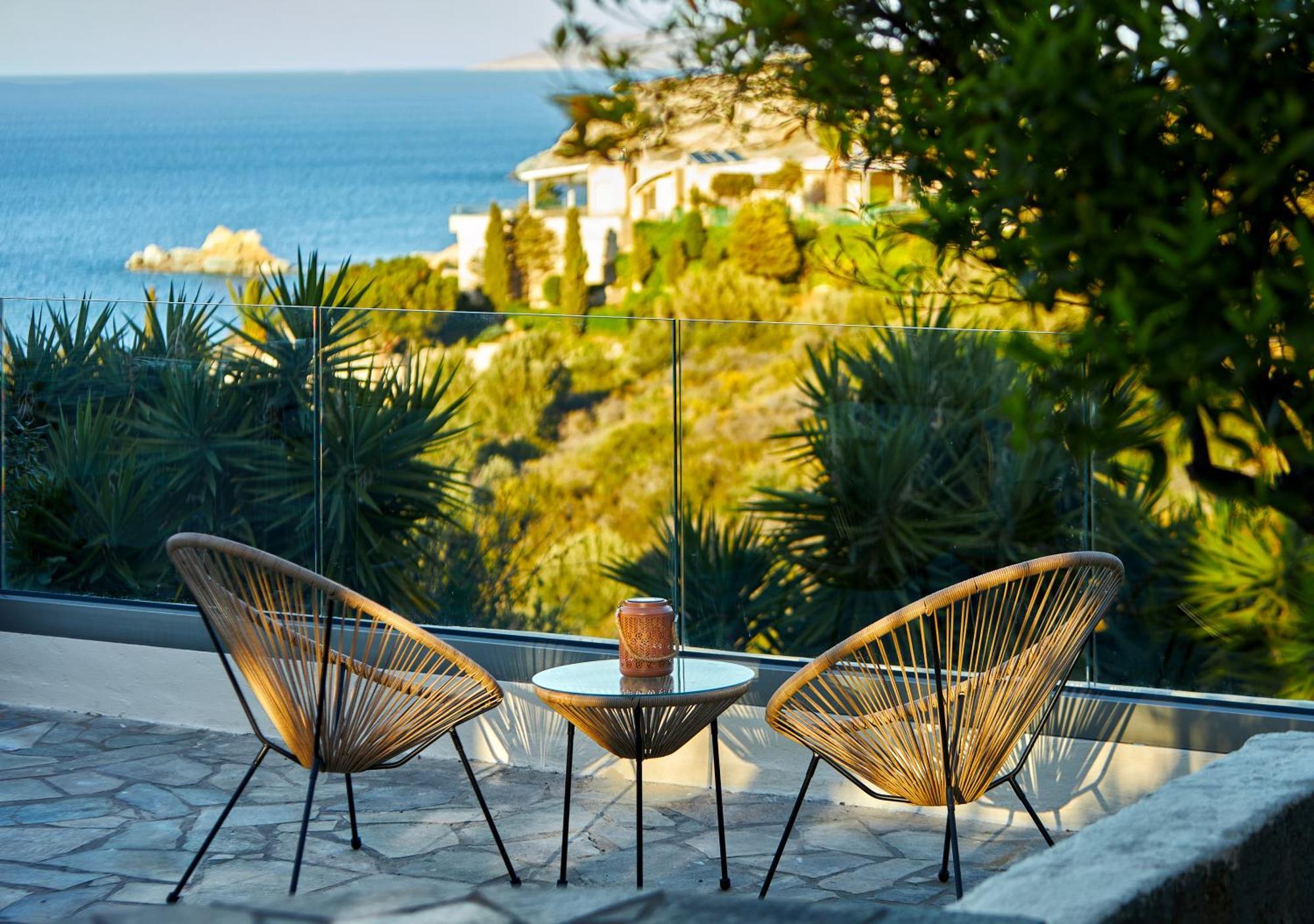 Spacious Villa With Private Eco-Pool And Panoramic Sea View อาเยีย เปลาเยีย ภายนอก รูปภาพ
